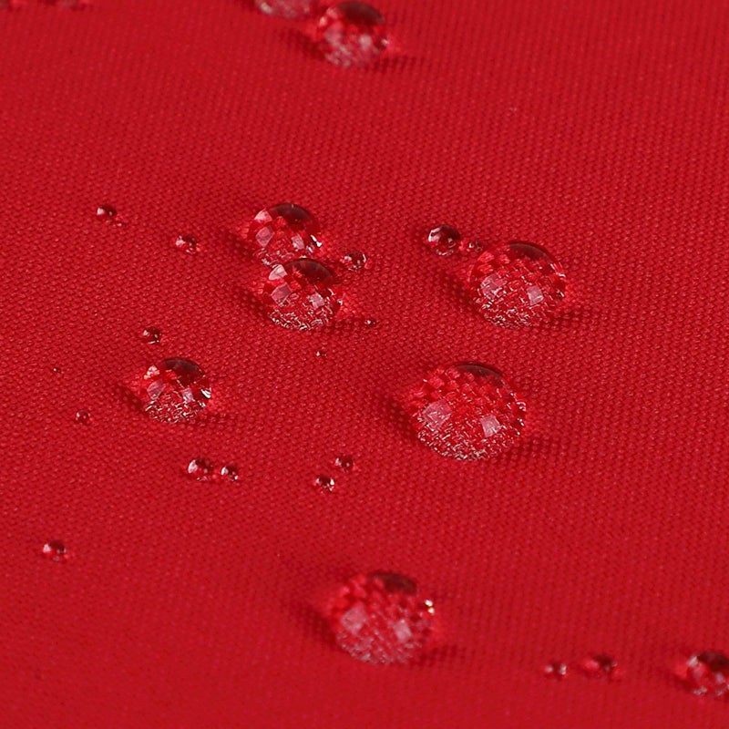 Twofishes Water Repellent Fabric Red Shower Curtain, 72" x 72" Red Shower Curtain Liner, Polyester Shower Curtain Liner for Waterproof - Image 5
